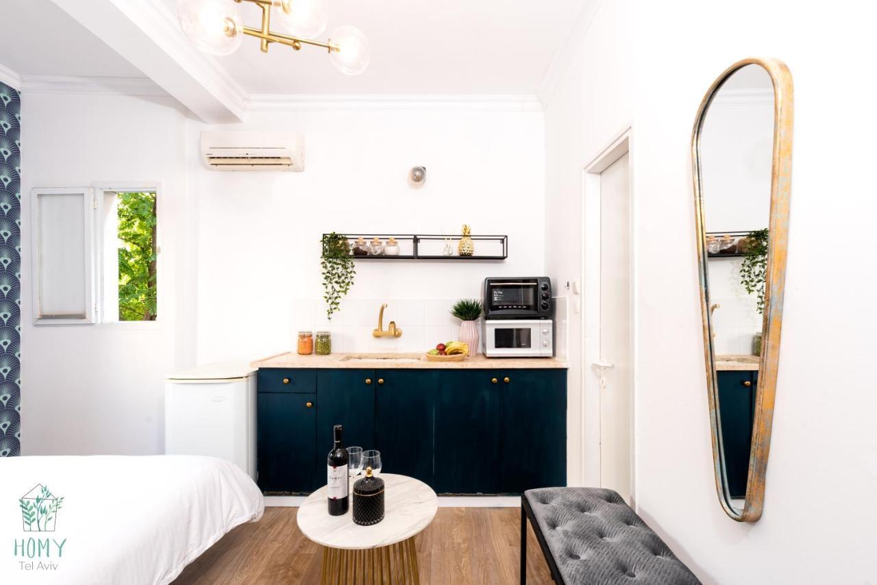Stylish Studio Apartments On Dizengoff By Homy Тель-Авів Екстер'єр фото